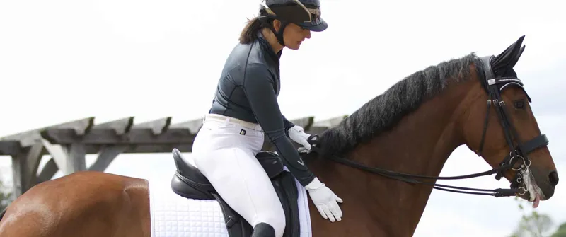 Woof Wear Grand Prix Riding Gloves White-3